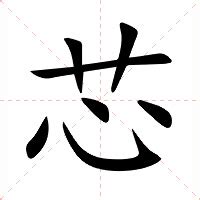 芯 字義|芯：芯的意思/造詞/解釋/注音